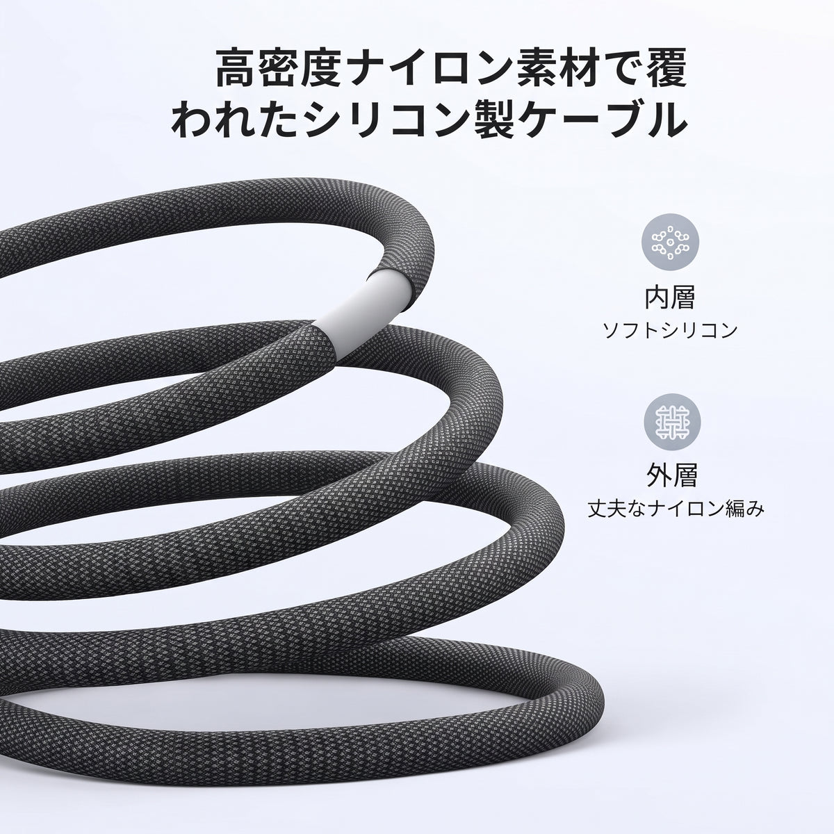 Ugreen US557 USB-C / USB-C PD cable 100W 1m - black