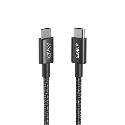 Anker Nylon USB-C Cable Model A8756H11 – Durable Fast Charging & Data Sync Cable