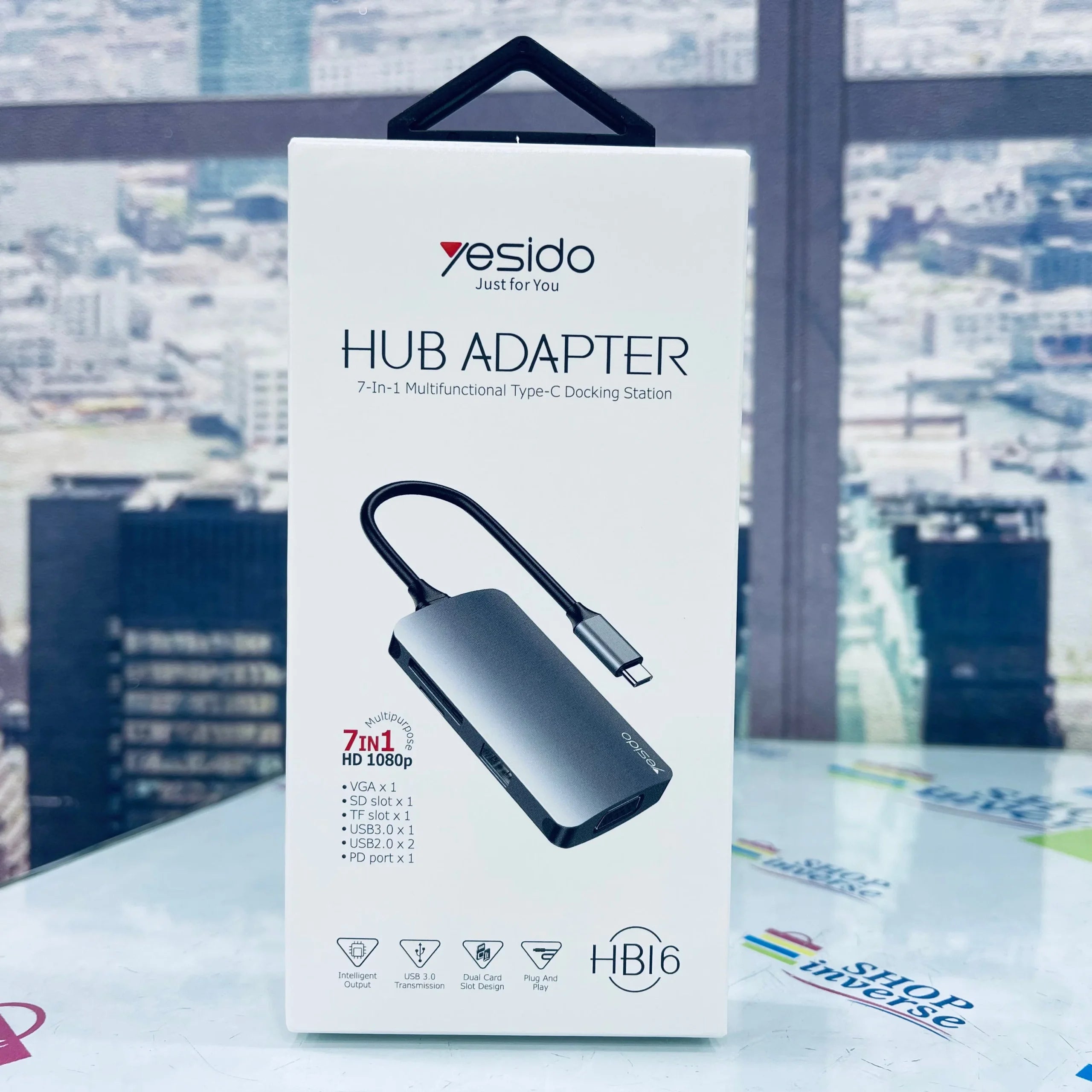 yesido-hb16-7in1-usb-c-hub-multiport