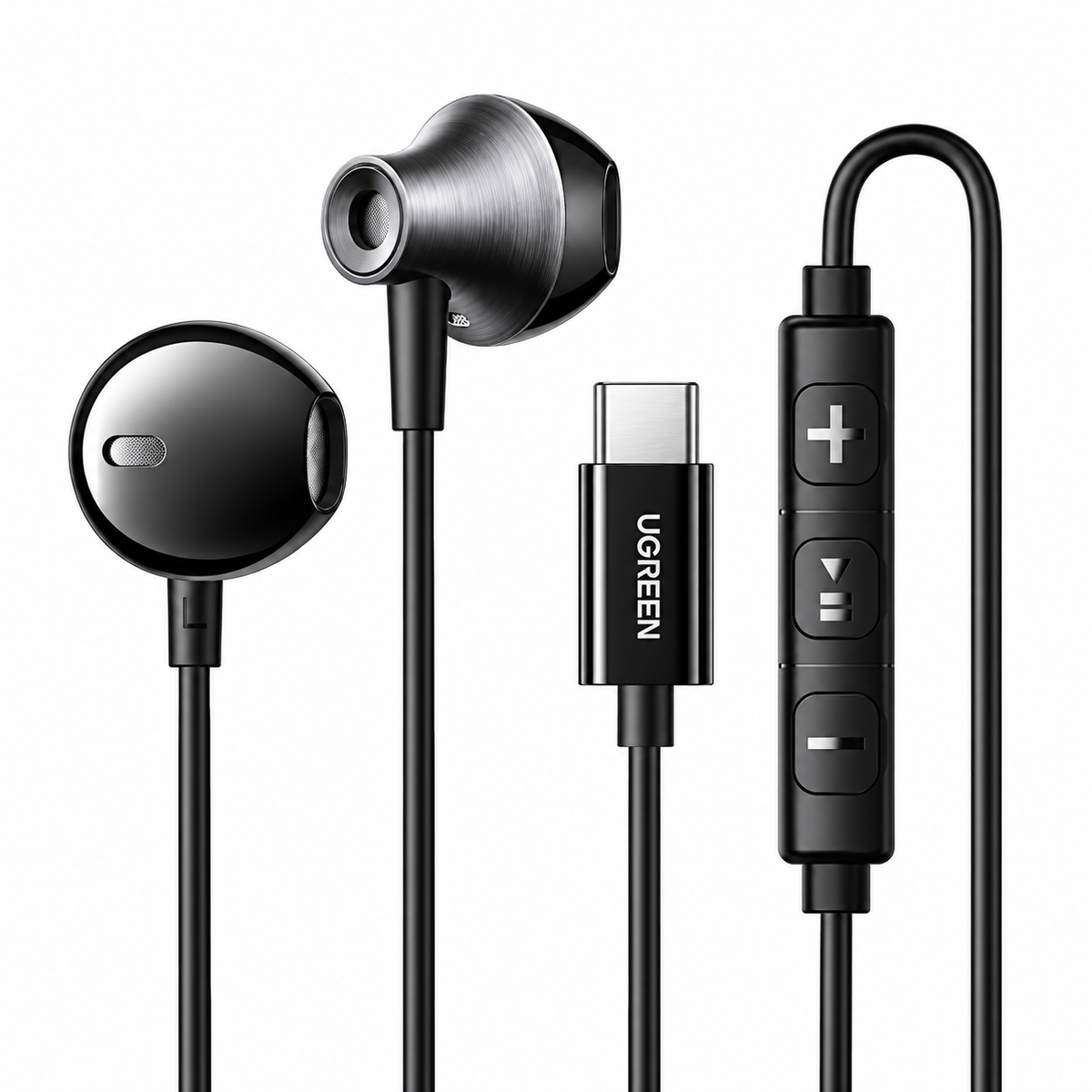UGREEN Wired Earphones with USB-C Connector