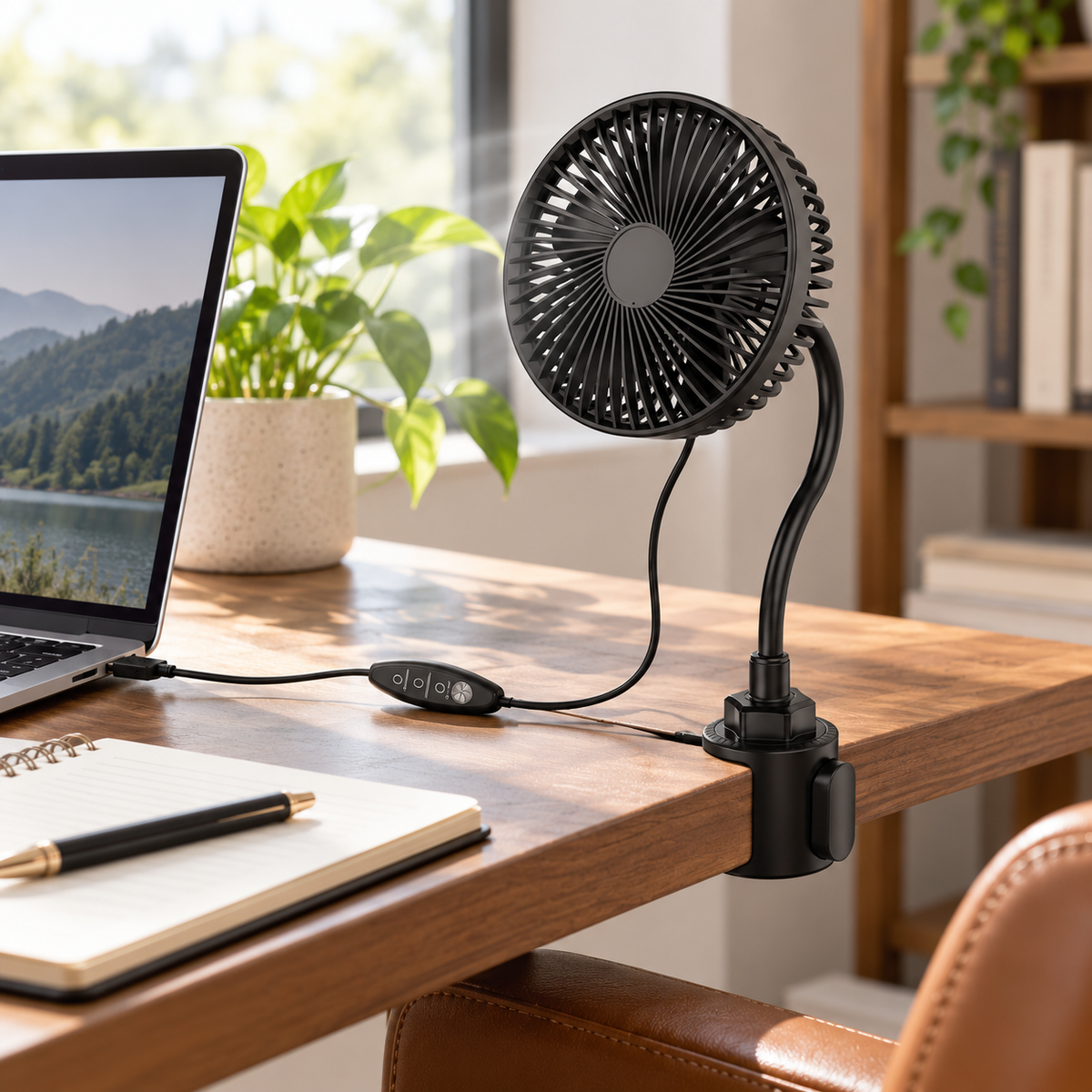 UGREEN Air Vent Car Electric Fan