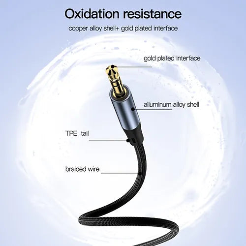 YESIDO YAU 39 Galvanized AUX Audio Cable