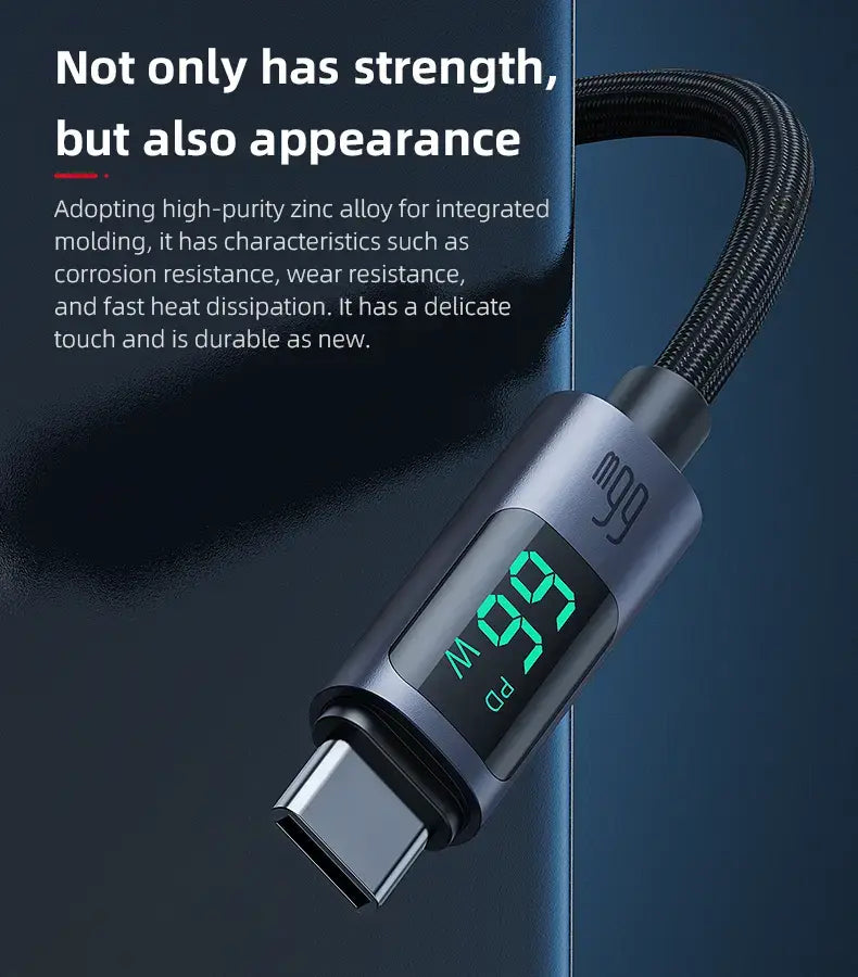 YESIDO CA122C Digital Galvanized USB to Type-C Cable
