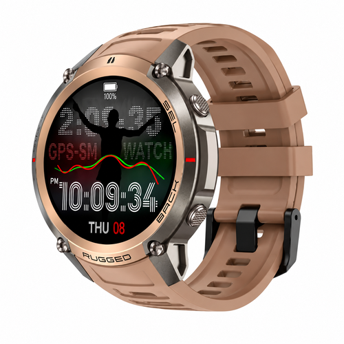 Rugged Smart Watch Fitness Tracker DM59 GPS