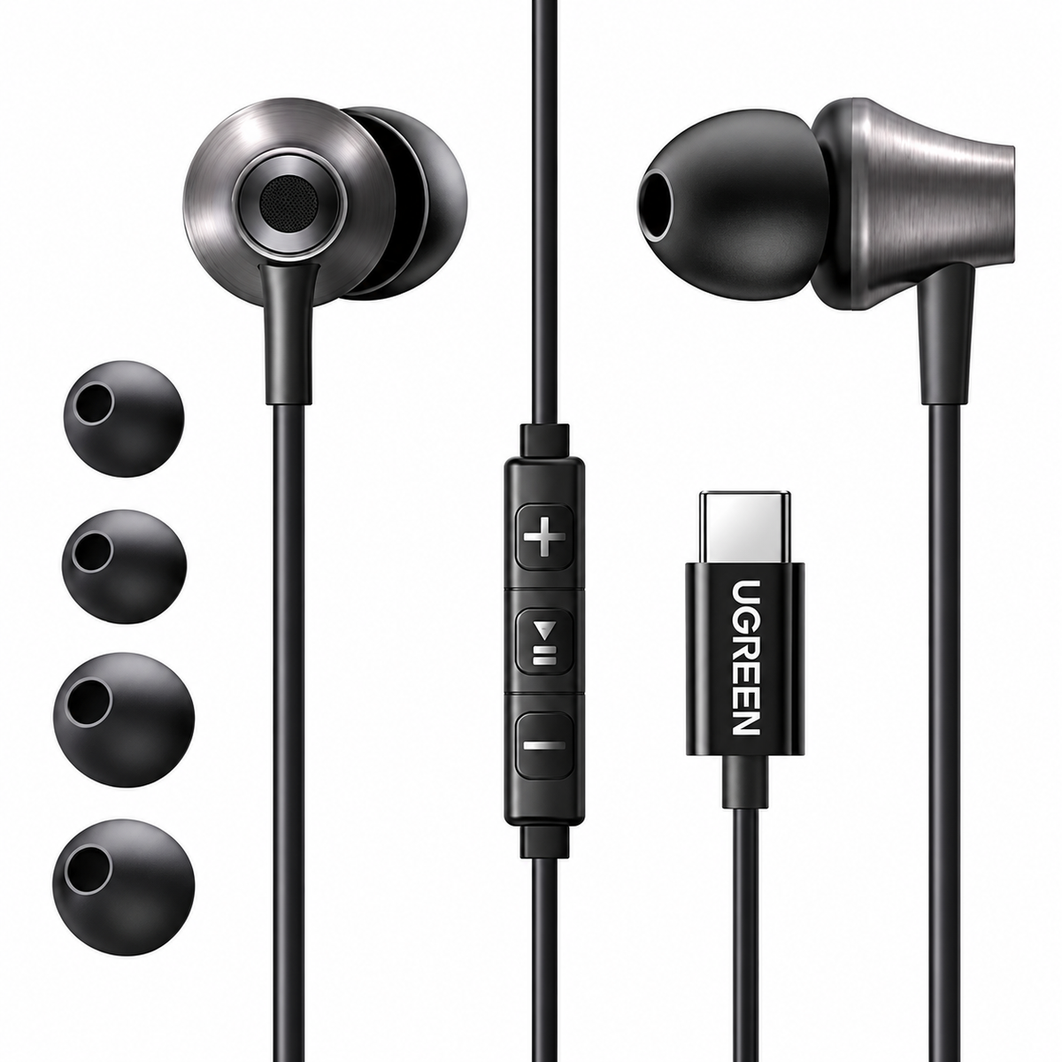 Headphones in-ear Ugreen 3.5mm