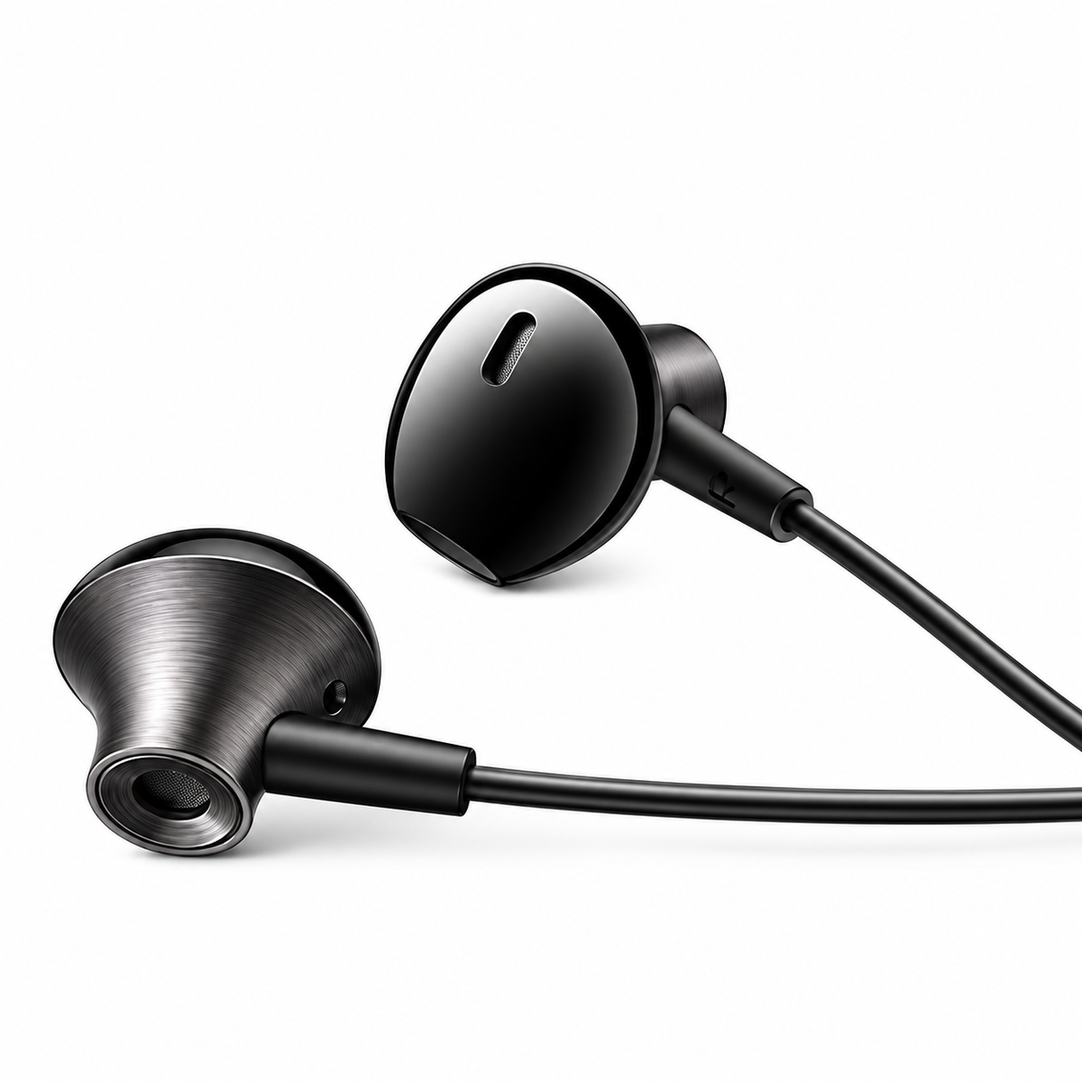 Semi-in-ear 3.5mm Wired Earphones