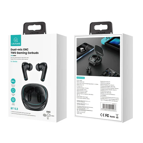 Usams Dual-mic Enc TWS Gaming Earbuds XJ13