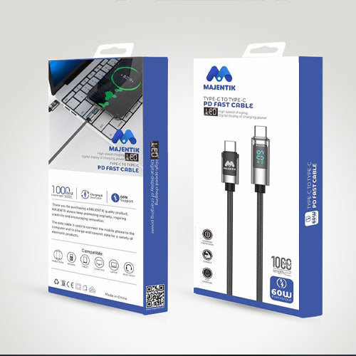 majentik Cable CL-002 Led Type-C To Type-C