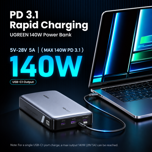 Power Bank UGREEN 25000mAh 145W