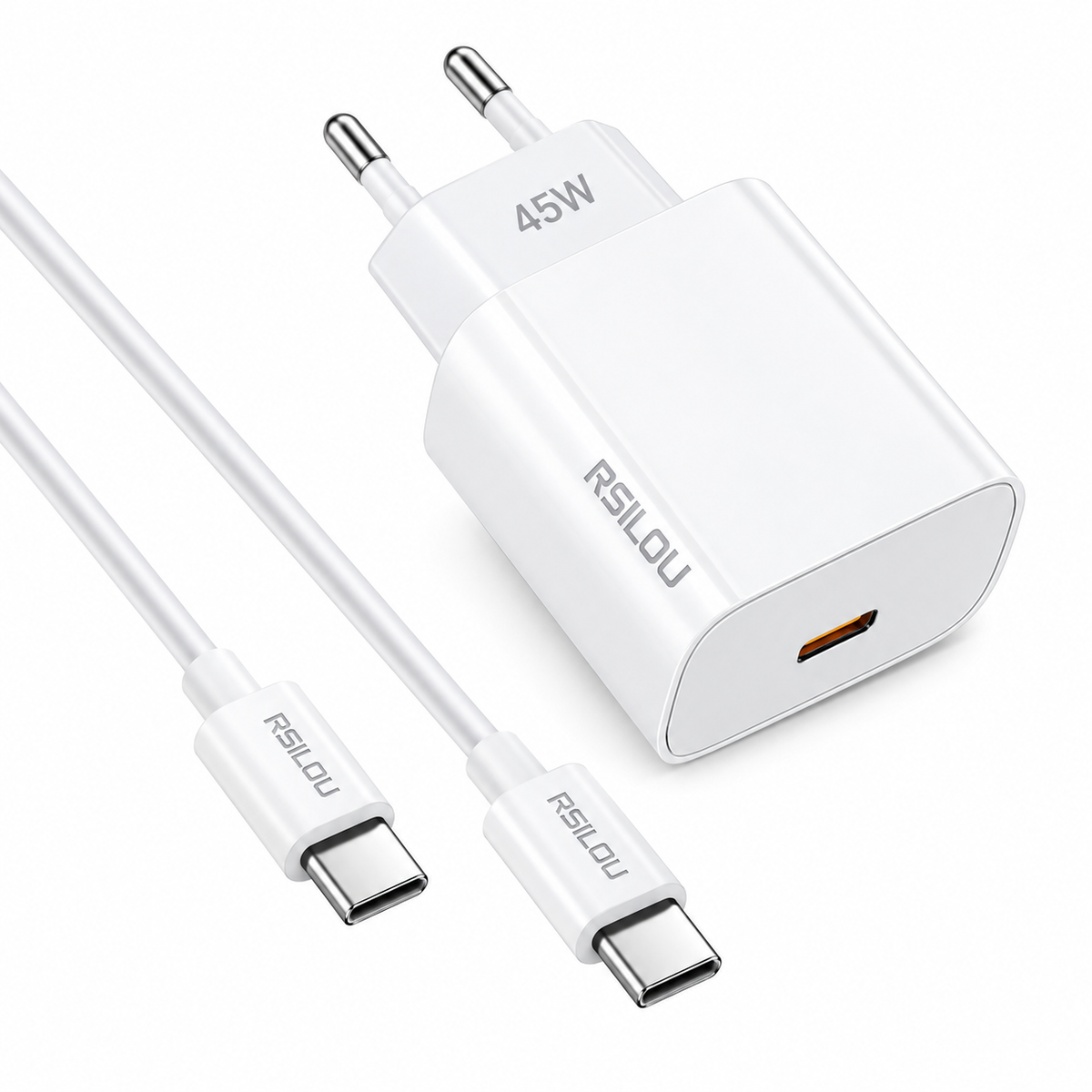 Rsilou Charger 45W 1C Type-C to Type-C cable -R4002-003