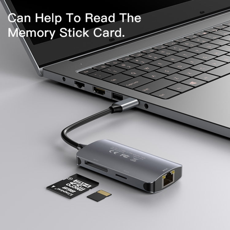 YESIDO HB15 Multiport USB-C Hub Adapter