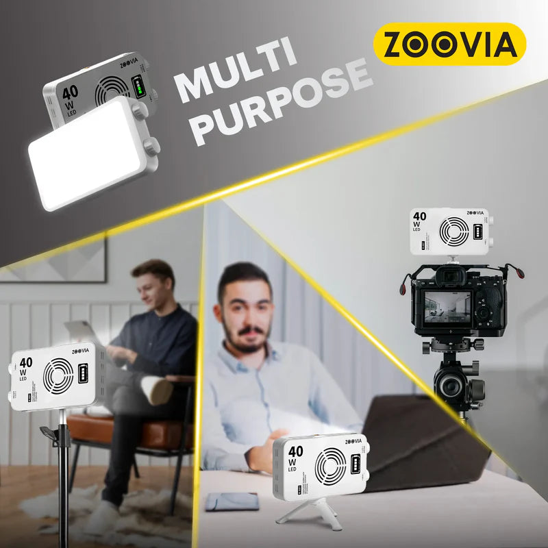 ZOOVIA – R-007 | Ultra-Compact Professional LED Fill Light