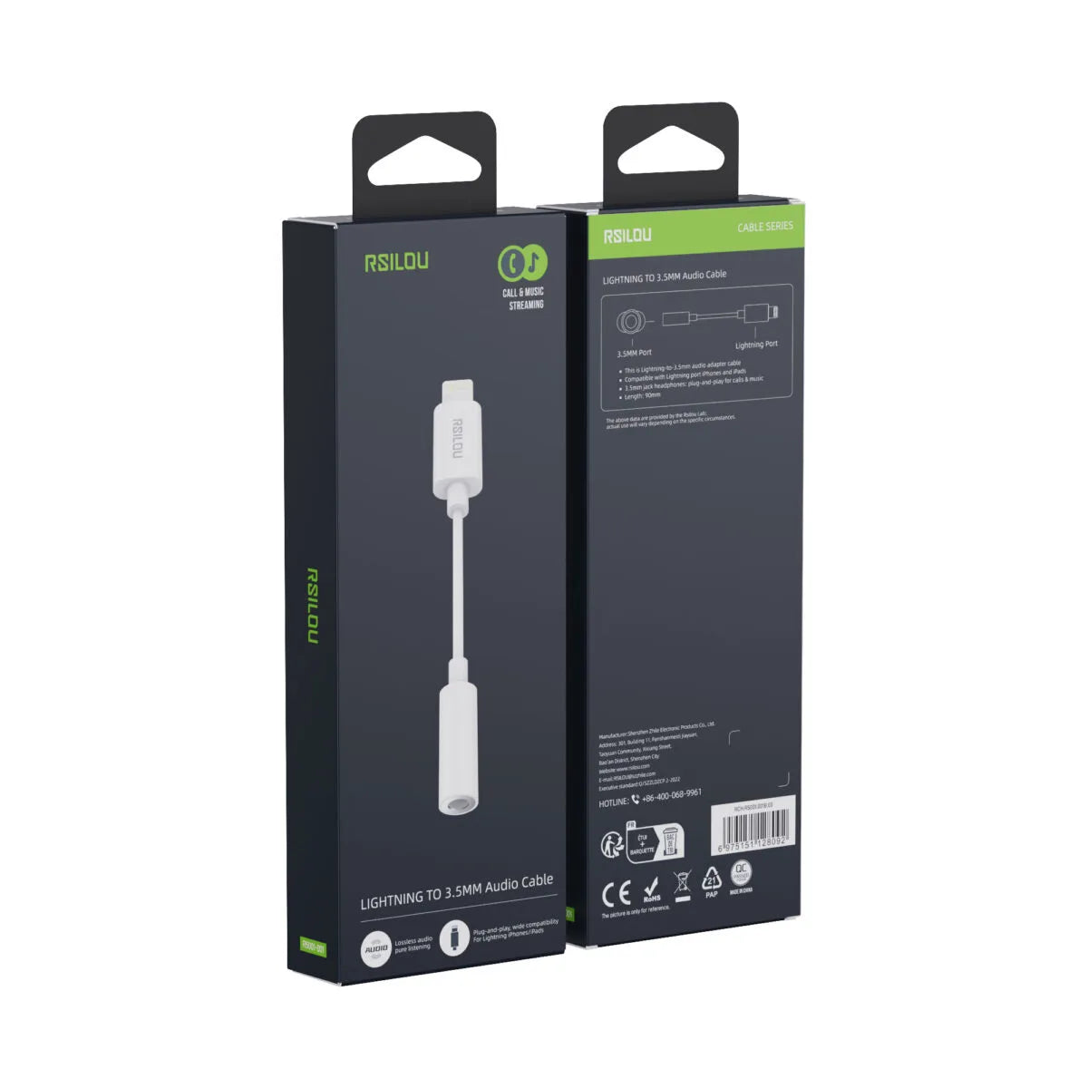 Lightning Fast Charger Set 20W-White GAN