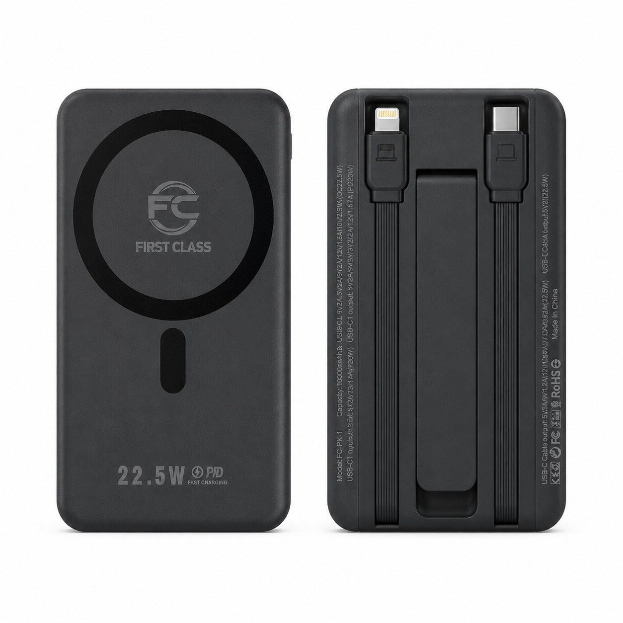 Power Bank Magnetic 10000 mah first class