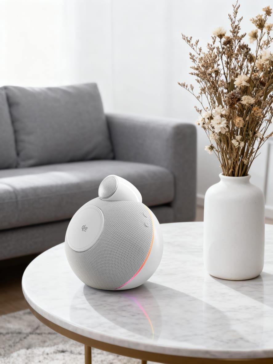 Magnetic Wireless Charging Station with Speaker