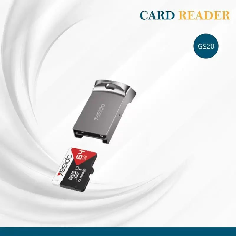 YESIDO GS20 Micro Memory Card Reader