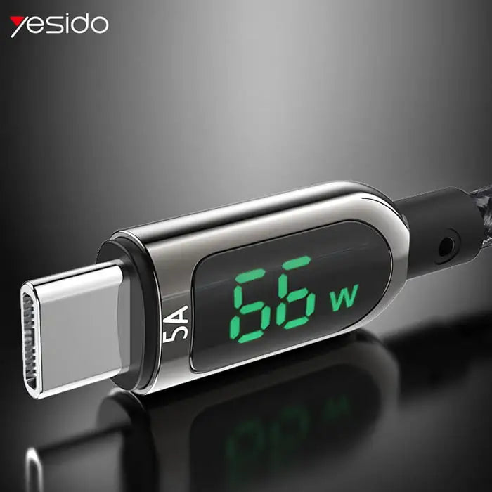 YESIDO CA85 Digital Type-C Charging Cable