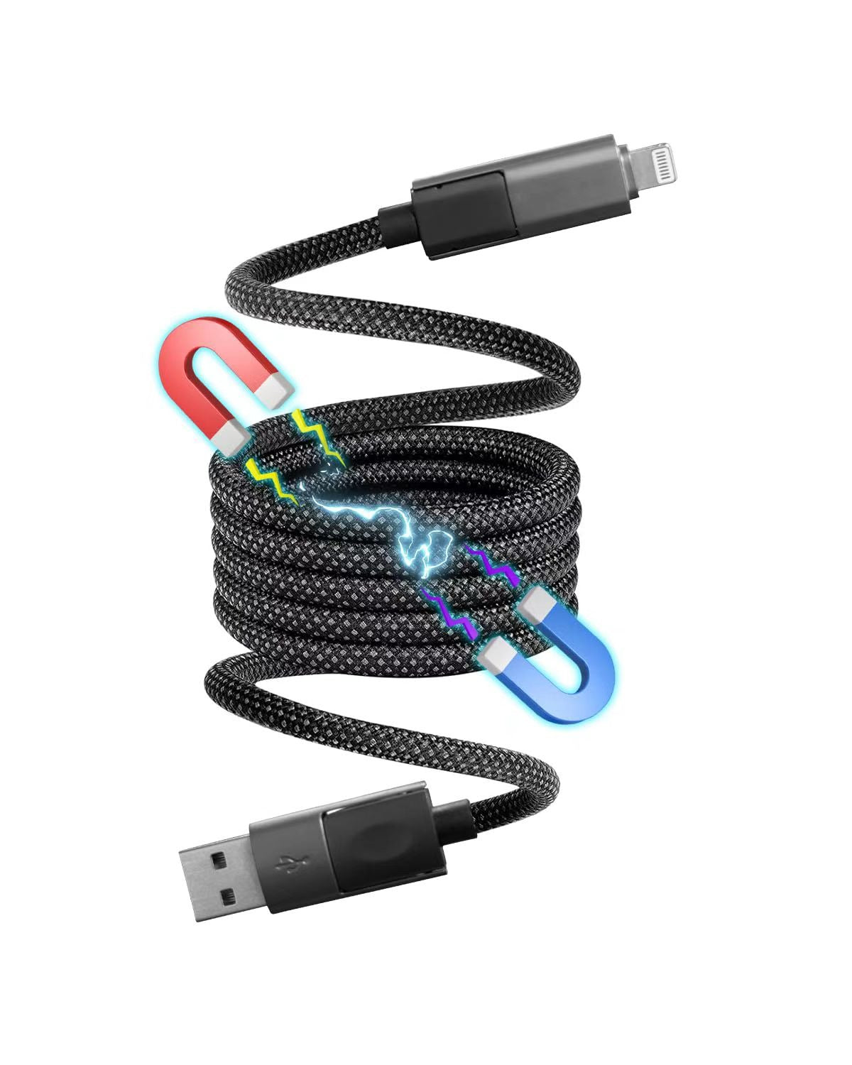 NineTec 4 in one magnetic cable 65W