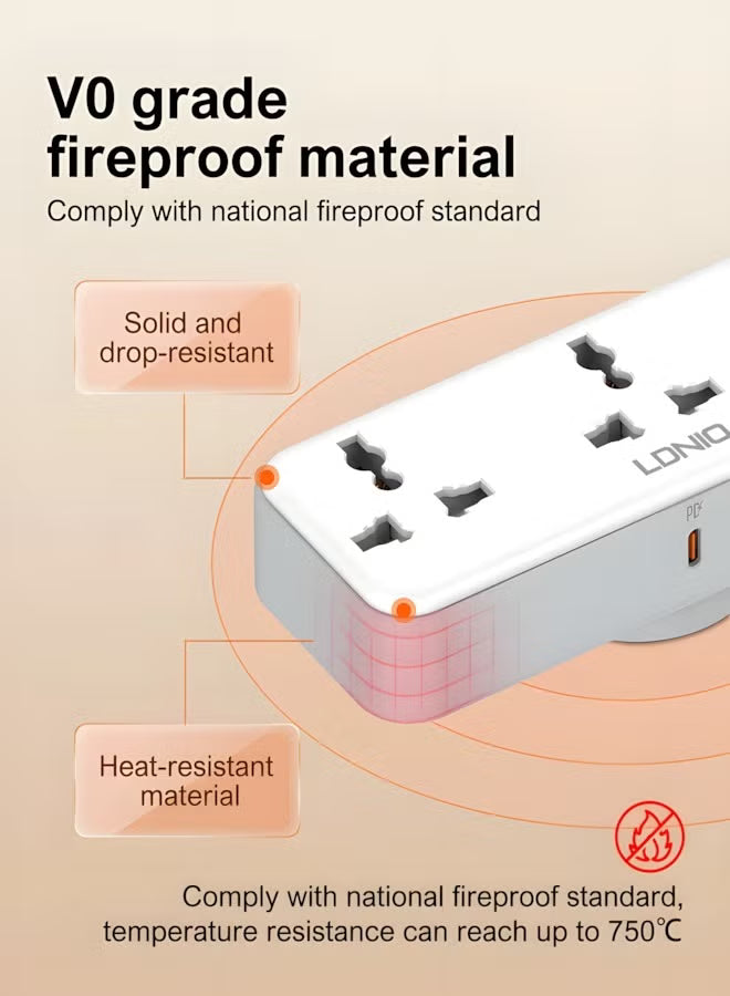 LDNIO SC3317  Portable Extension