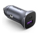 [6941876228454] UGREEN 2-Port Fast Car Charger 30W Gray