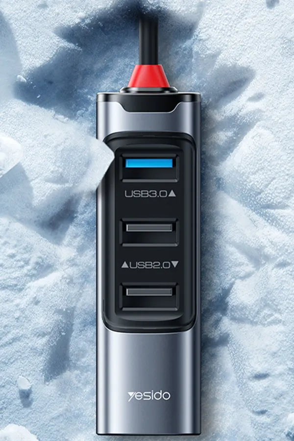 YESIDO HB20 USB-C Hub with 3 USB Ports – Multiport Adapter