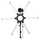 6-Arm Photography Ring Light – 60W Studio Lighting