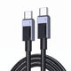 UGREEN USB-C to USB-C PD Fast Charging Cable 100W Max Space Gray 1m