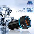 Majentik Car charger head M-CC01
