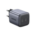 UGREEN Nexode 45W Dual USB-CPD GaN FastCharger Space Gray