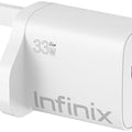 Infinix 33W GAN FAST CHARGER XC33EU +DC53
