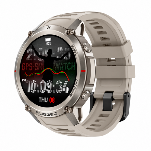 Rugged Smart Watch Fitness Tracker DM59 GPS