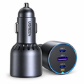 UGREEN 75W 3-Port PD2-USB Car Charger