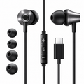 UGREEN Wired In-Ear Earphone with Type-C Connector, Black