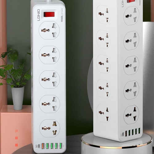LDNIO SC10610 Universal Power Strip Extension Socket