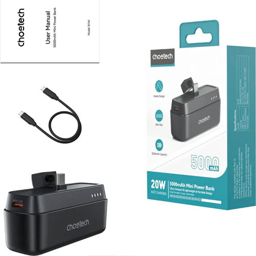 Choetech 5000 mAh mini power bank