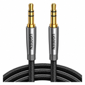 UGREEN AUX 3.5mm Metal Case Braided cable 1M