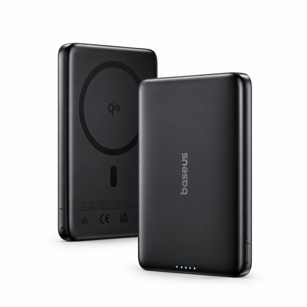 OS-Baseus PicoGo AM41 Ultra-Slim Qi2 Magnetic Power Bank 10000mAh 27W Space G