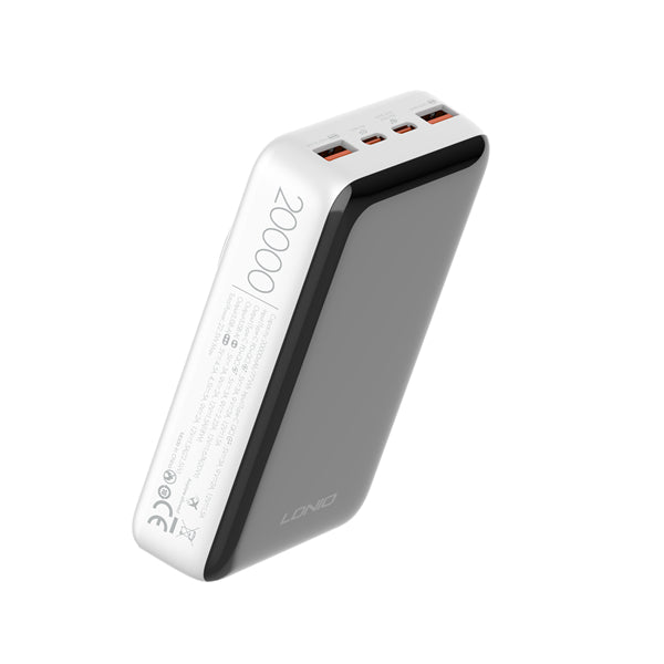 LDNIO pq18 22.5W Power Bank 20000mAh USB-C PD Fast Charging