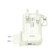 RSILOU Beige Wall Plug Fast Charger with Built-in Cable