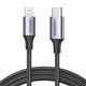 UGREEN USB-C TO LIGHTNING Fast Charging CABLE 1M Gray
