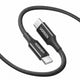 Ugreen US557 USB-C / USB-C PD cable 100W 1m - black