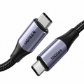 Cable USB-C 3.1 Gen.2 UGREEN US355, PD 3.1, 5A, 100W, 4K, 10Gbps, 1m (black)