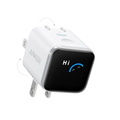 Anker Nano Charger 45W Smart Display, 180° Foldable (A121D)
