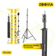 ZOOVIA – TH-002 | Enhanced 2.1M Heavy-Duty Studio Tripod