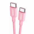 UGREEN USB-C to USB-C PD Fast Charging Braided Cable 100W Max 1m