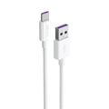 Rsilou 6A A-C 1M Durable Compatible with Fast Charging Data Cable-White 120W