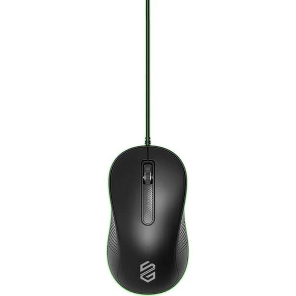 Smart Gate M100 Wired 3 Buttons USB Mouse Black – SGM-100BLK