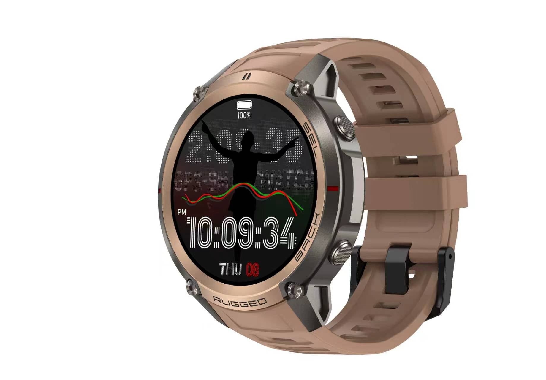 Rugged Smart Watch Fitness Tracker DM59 GPS