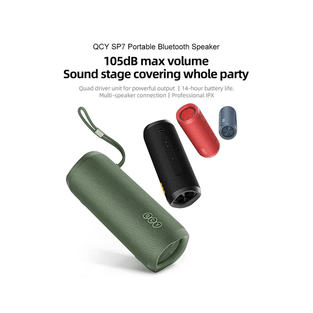 QCY speaker sp7 - ابيض