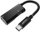 YESIDO YAU22 USB-C to AUX Audio & Charging Adapter